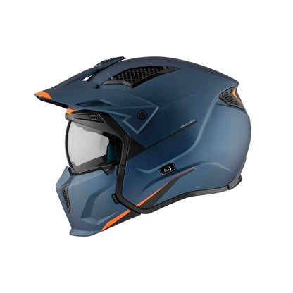 CASCO MT TR902B SV STREETFIGHTER SV S SOLID A7 AZUL MATE | SKU: 1327000072#