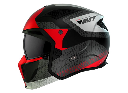 CASCO MT TR902B SV STREETFIGHTER SV S TOTEM B15 | ROJO PERLA MATE | SKU: 13279951152#