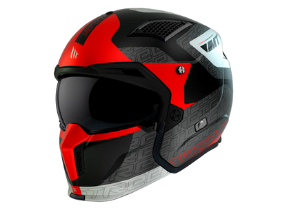 CASCO MT TR902B SV STREETFIGHTER SV S TOTEM B15 | ROJO PERLA MATE | SKU: 13279951152#