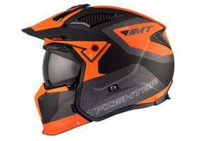 CASCO MT STREETFIGHTER SVSV S TOTEM B4 NARANJA | SKU: 1327995143-#