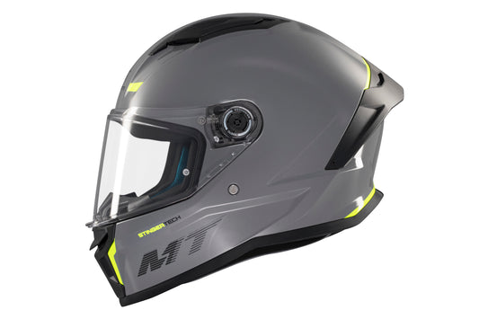 CASCO MT FF126 STINGER 2 SOLID A12 GRIS BRILLO | SKU: 13340000121#
