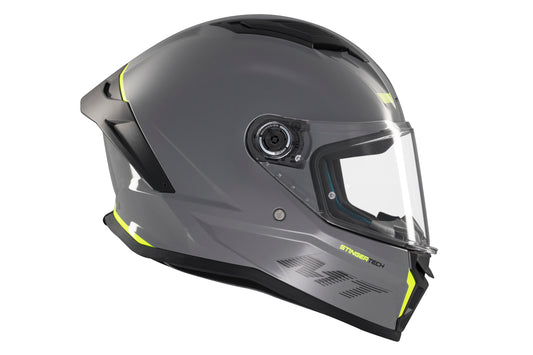 CASCO MT FF126 STINGER 2 SOLID A12 GRIS BRILLO | SKU: 13340000121#
