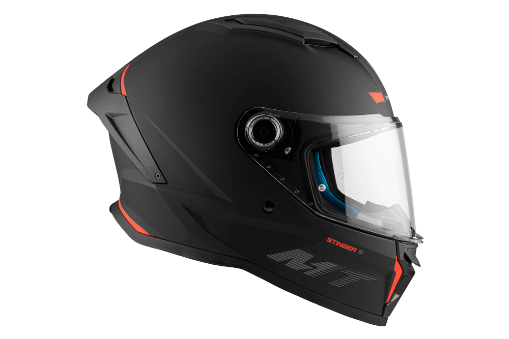 CASCO MT FF126 STINGER 2 SOLID A1 MATE NEGRO | SKU: 13340000113#