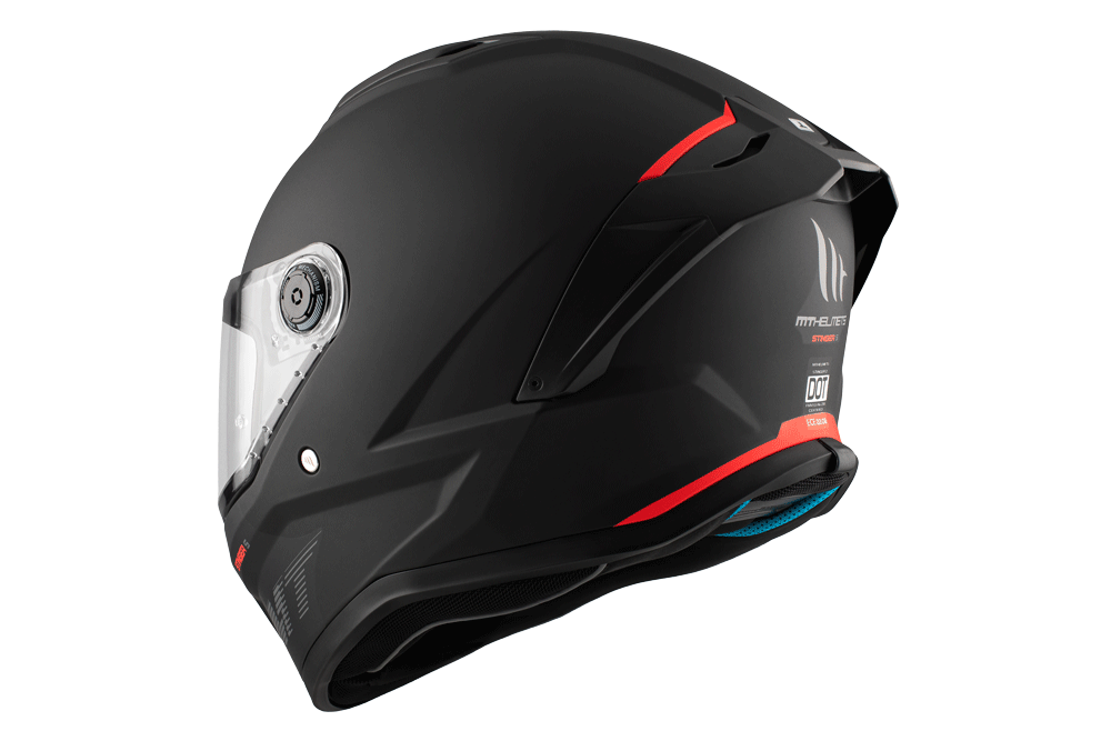 CASCO MT FF126 STINGER 2 SOLID A1 MATE NEGRO | SKU: 13340000113#