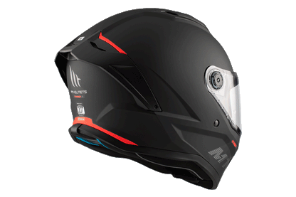 CASCO MT FF126 STINGER 2 SOLID A1 MATE NEGRO | SKU: 13340000113#