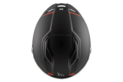 CASCO MT FF126 STINGER 2 SOLID A1 MATE NEGRO | SKU: 13340000113#