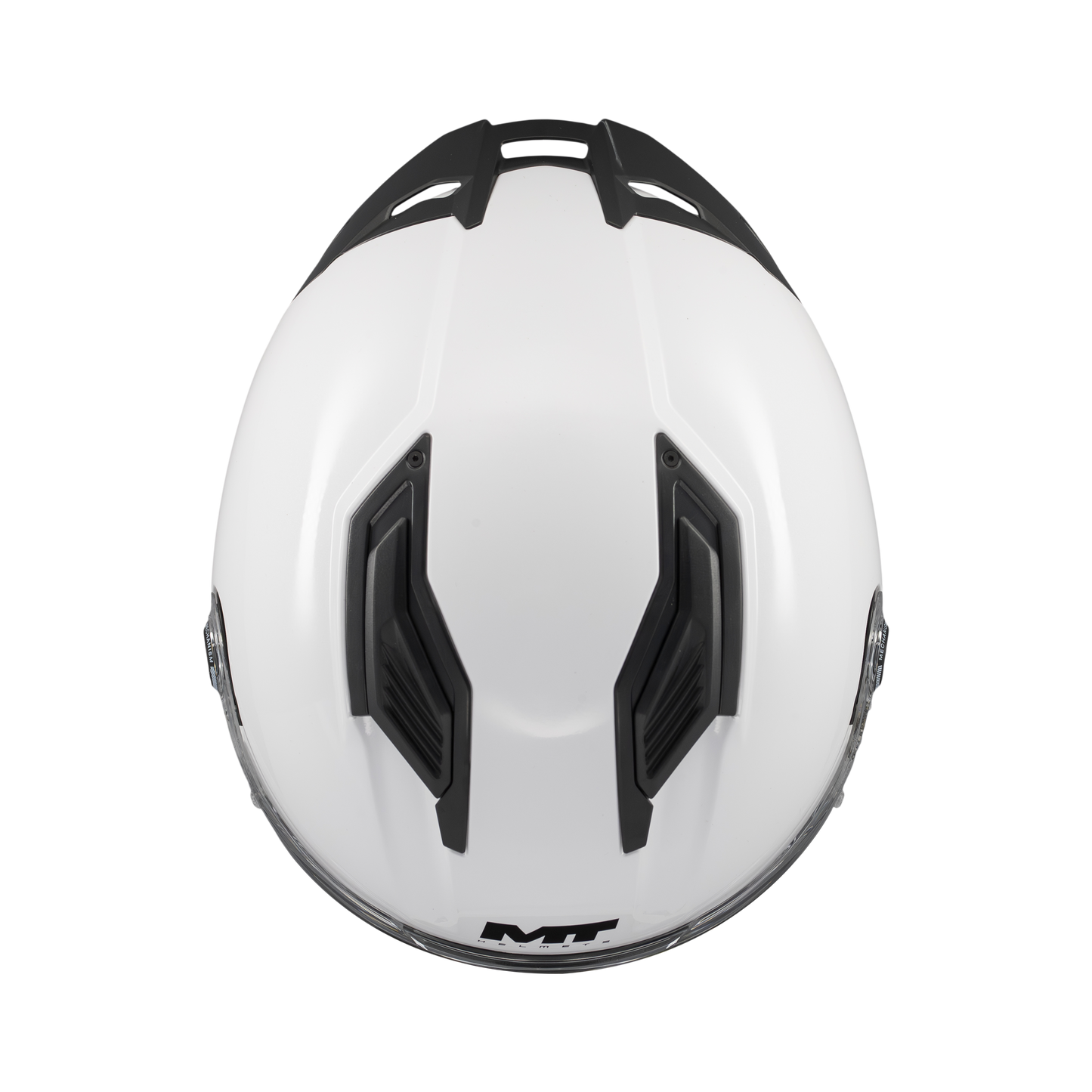 CASCO MT STINGER 2 PURE A0 BLANCO PERLA BRILLO SKU: 133400PA000#