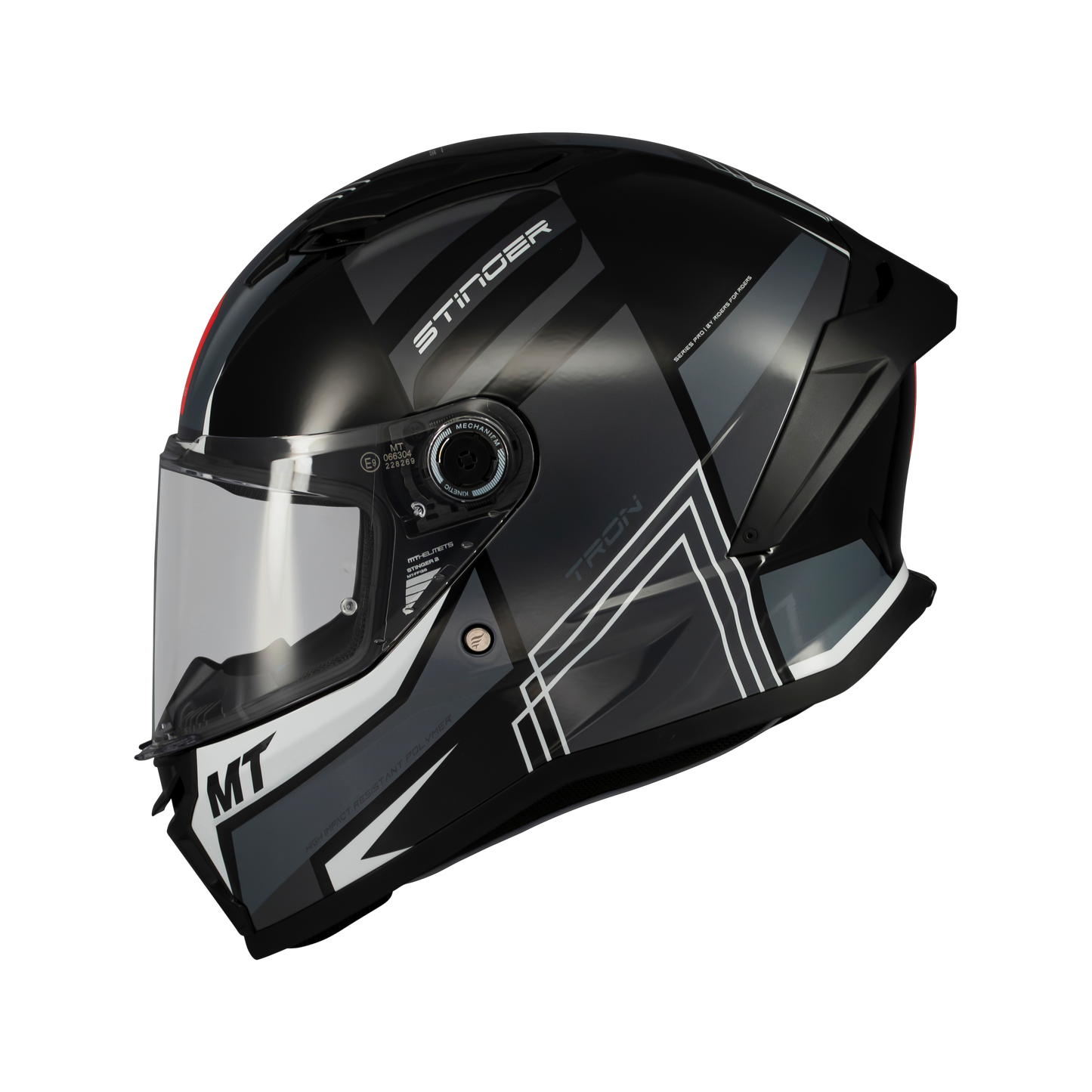 CASCO MT FF126 STINGER 2 TRON B12 BRILLO | SKU: 13343801121#