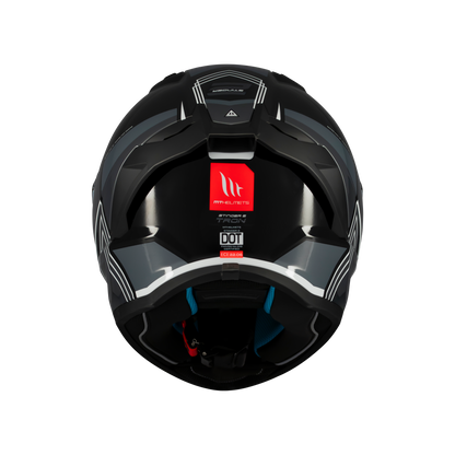 CASCO MT FF126 STINGER 2 TRON B12 BRILLO | SKU: 13343801121#