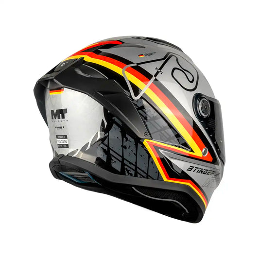 CASCO MT STINGER 2 GRAND PRIX C1 BRILLO SKU: 1334B71211#VO