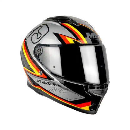 CASCO MT STINGER 2 GRAND PRIX C1 BRILLO SKU: 1334B71211#VO