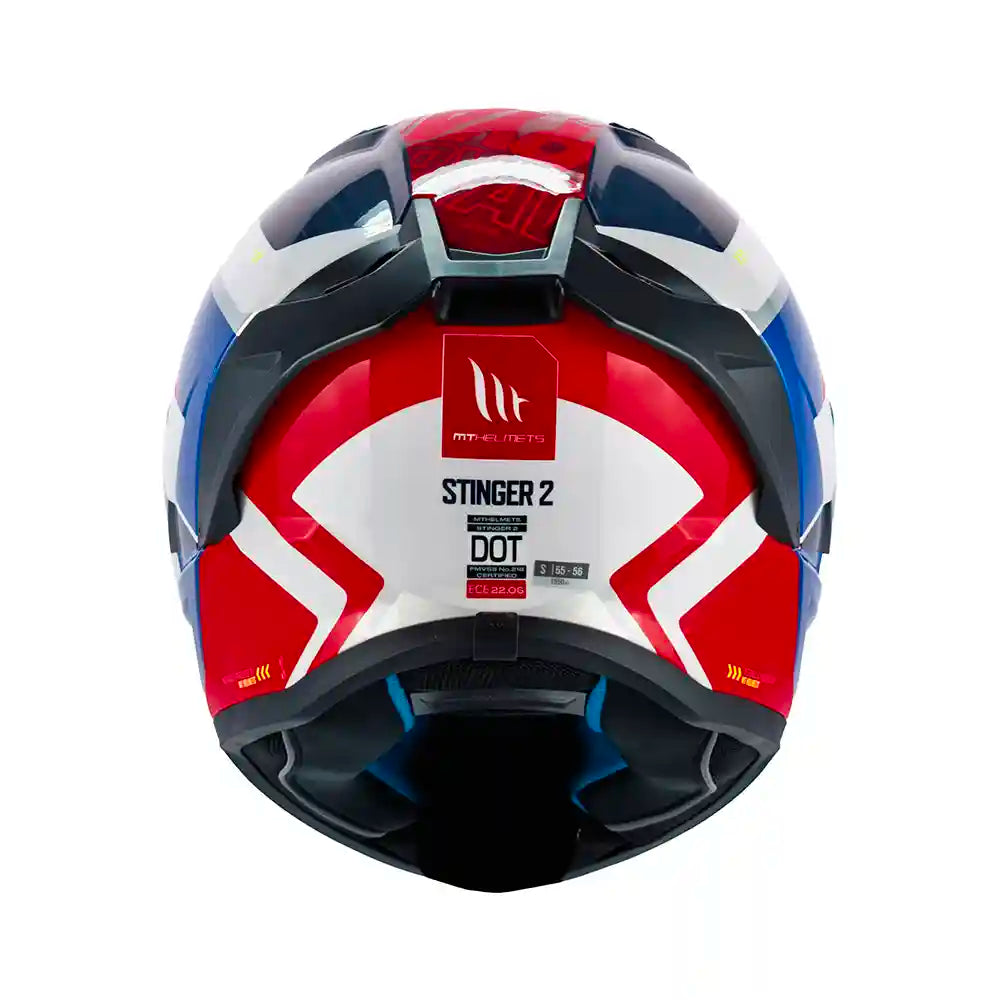 CASCO MT FF126 STINGER 2 RYA A17 BRILLO | SKU: 1334B800171#