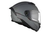 CASCO MT FU404SV ATOM 2 SV SOLID A2 TITANIO MATE | SKU: 1335000023-#