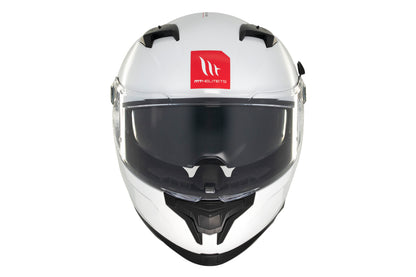 CASCO MT FF128SV BRAKER SV SOLID A0 BLANCO PERLA BRILLO SKU:1346000000#