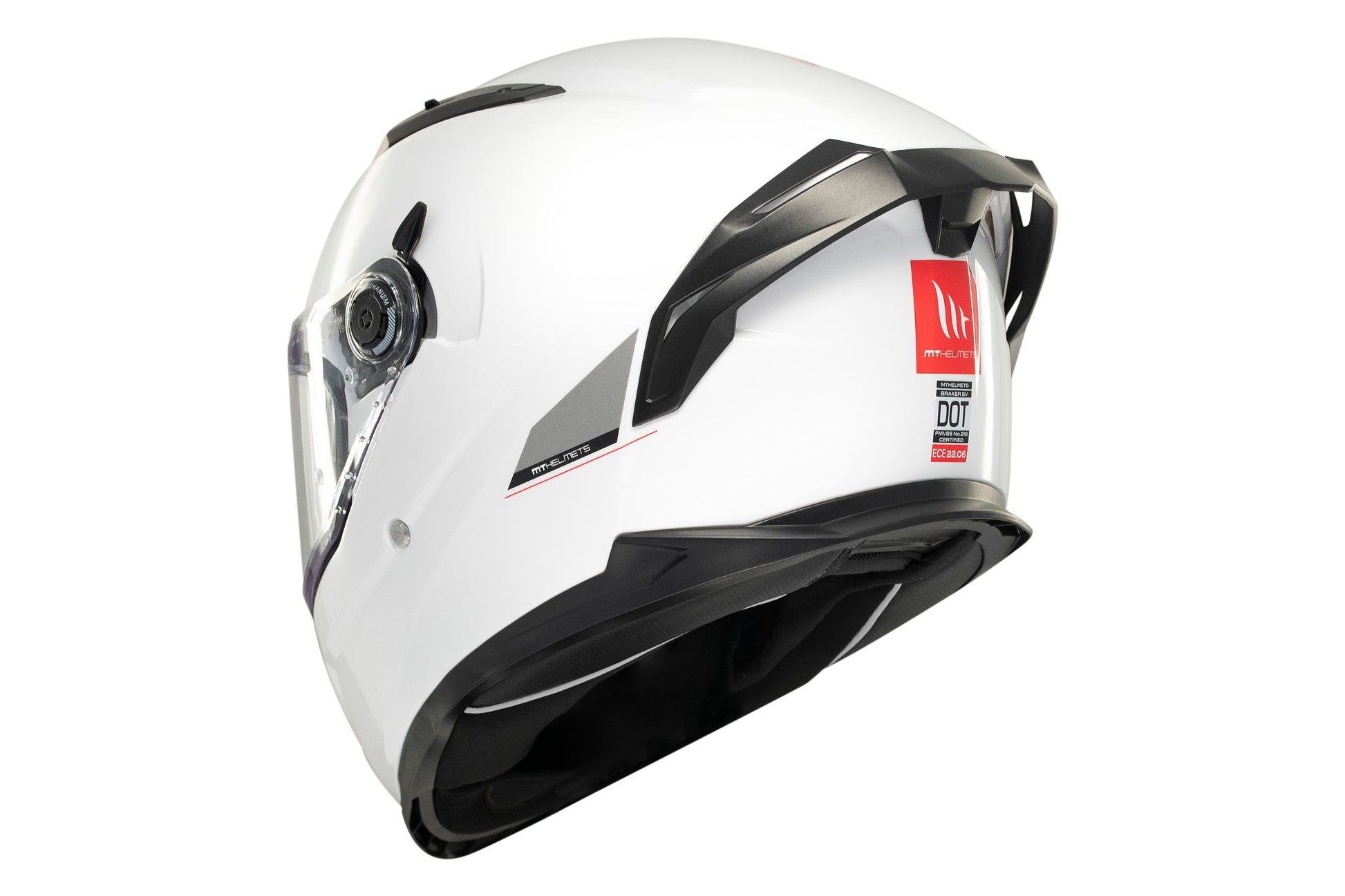 agrius rage sv solid motorcycle helmet CASCO MT BRAKER SV SOLID A0 BRILLO