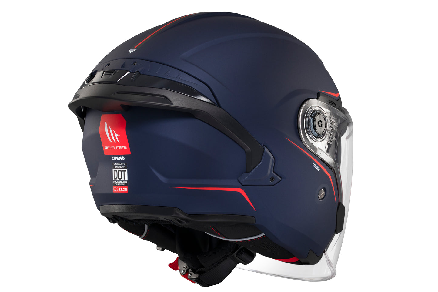 CASCO MT OF515SV COSMO SV SOLID A7 AZUL MATE  | SKU: 1361000072#