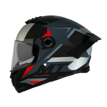 CASCO MT FF118SV THUNDER 4 SV EXEO B5 | ROJO PERLA BRILLO | SKU: 1308985150#
