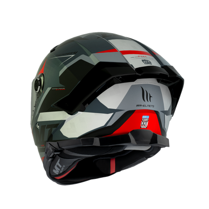 CASCO MT FF118SV THUNDER 4 SV EXEO B5 | ROJO PERLA BRILLO | SKU: 1308985150#