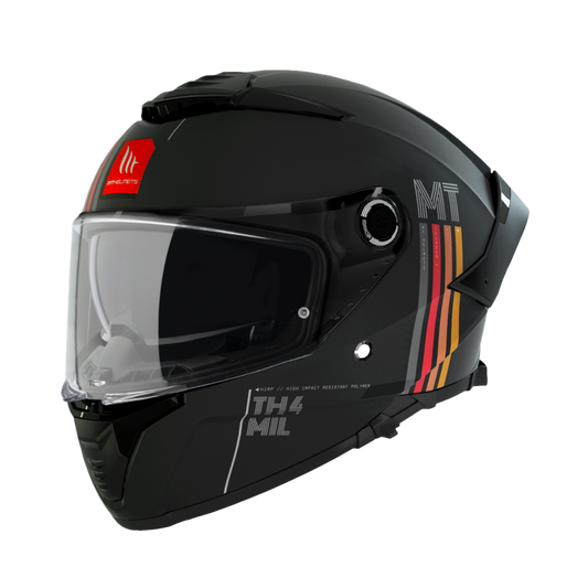 CASCO MT THUNDER 4 SV MIL A11 | BLACK | SKU: 13089860113-#
