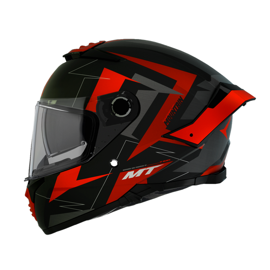 CASCO MT THUNDER 4 SV MOUNTAIN C5 ROJO MATE | SKU: 1308987253#