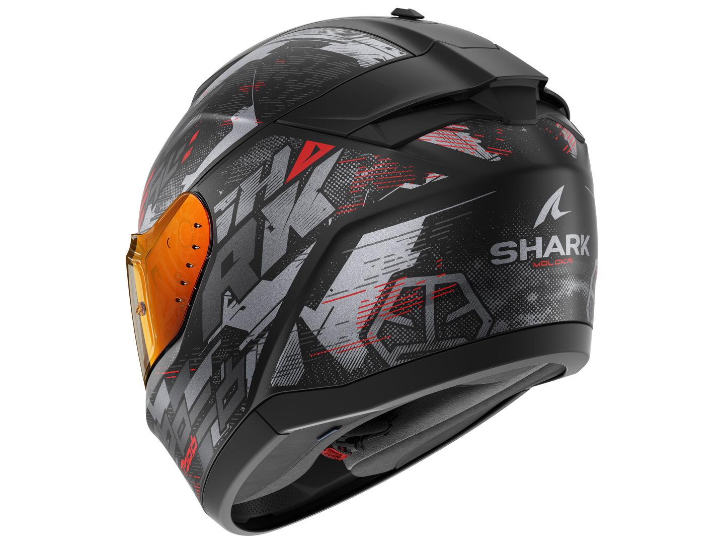 CASCO RIDILL 2 MOLOKAI NEGRO MATE ROJO | SKU: HE1110EKAR#