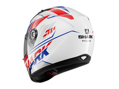 CASCO SHARK RIDILL 1.2 PHAZ WH/RED/BLU | SKU: HE0533EWBR#