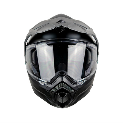 CASCO ADX-2 SOLID MATT PEARL BLACK SKU:89-100-285-0#