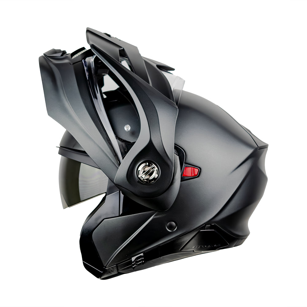 CASCO ADX-2 SOLID MATT PEARL BLACK SKU:89-100-285-0#