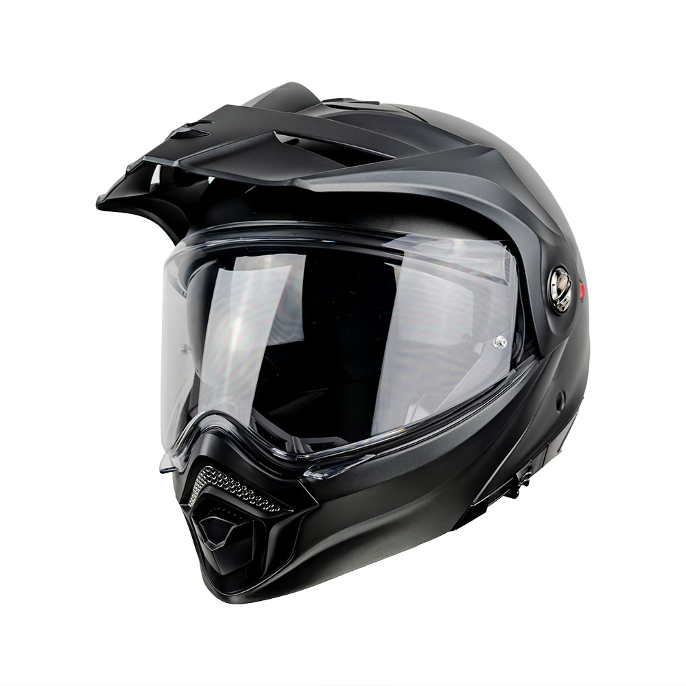 CASCO ADX-2 SOLID MATT PEARL BLACK SKU:89-100-285-0#