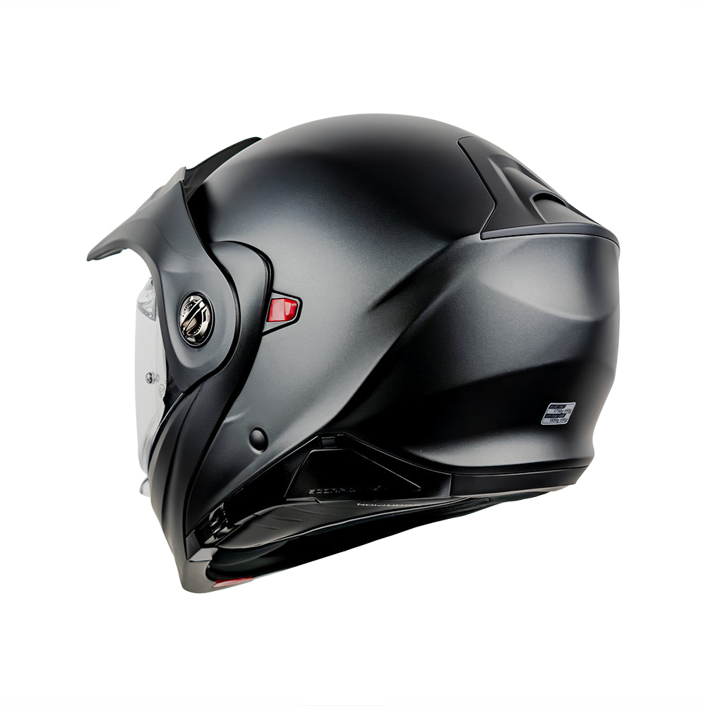 CASCO ADX-2 SOLID MATT PEARL BLACK SKU:89-100-285-0#