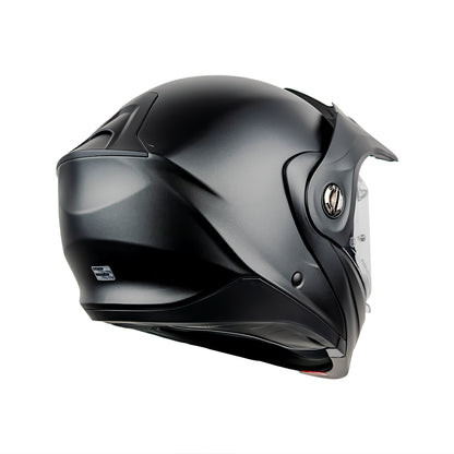 CASCO ADX-2 SOLID MATT PEARL BLACK SKU:89-100-285-0#