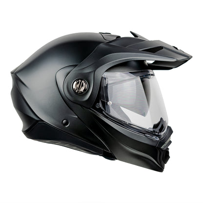 CASCO ADX-2 SOLID MATT PEARL BLACK SKU:89-100-285-0#