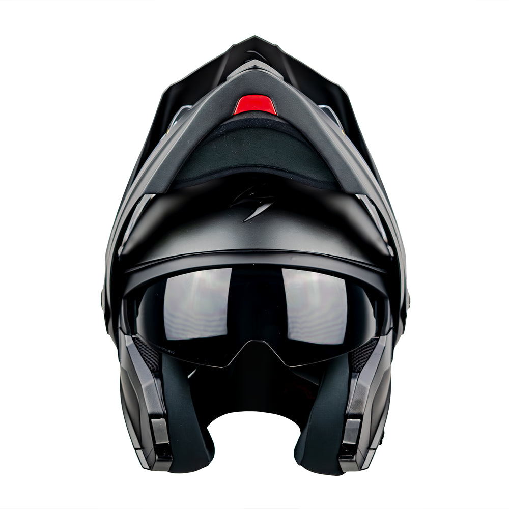 CASCO ADX-2 SOLID MATT PEARL BLACK SKU:89-100-285-0#