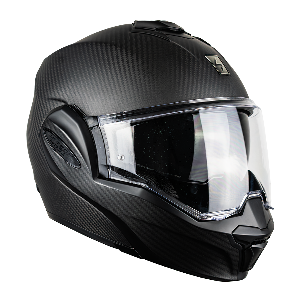 CASCO SCORPION EXO-TECH EVO CARBON SOLID MATT BLACK SKU: 118-261-10-0#