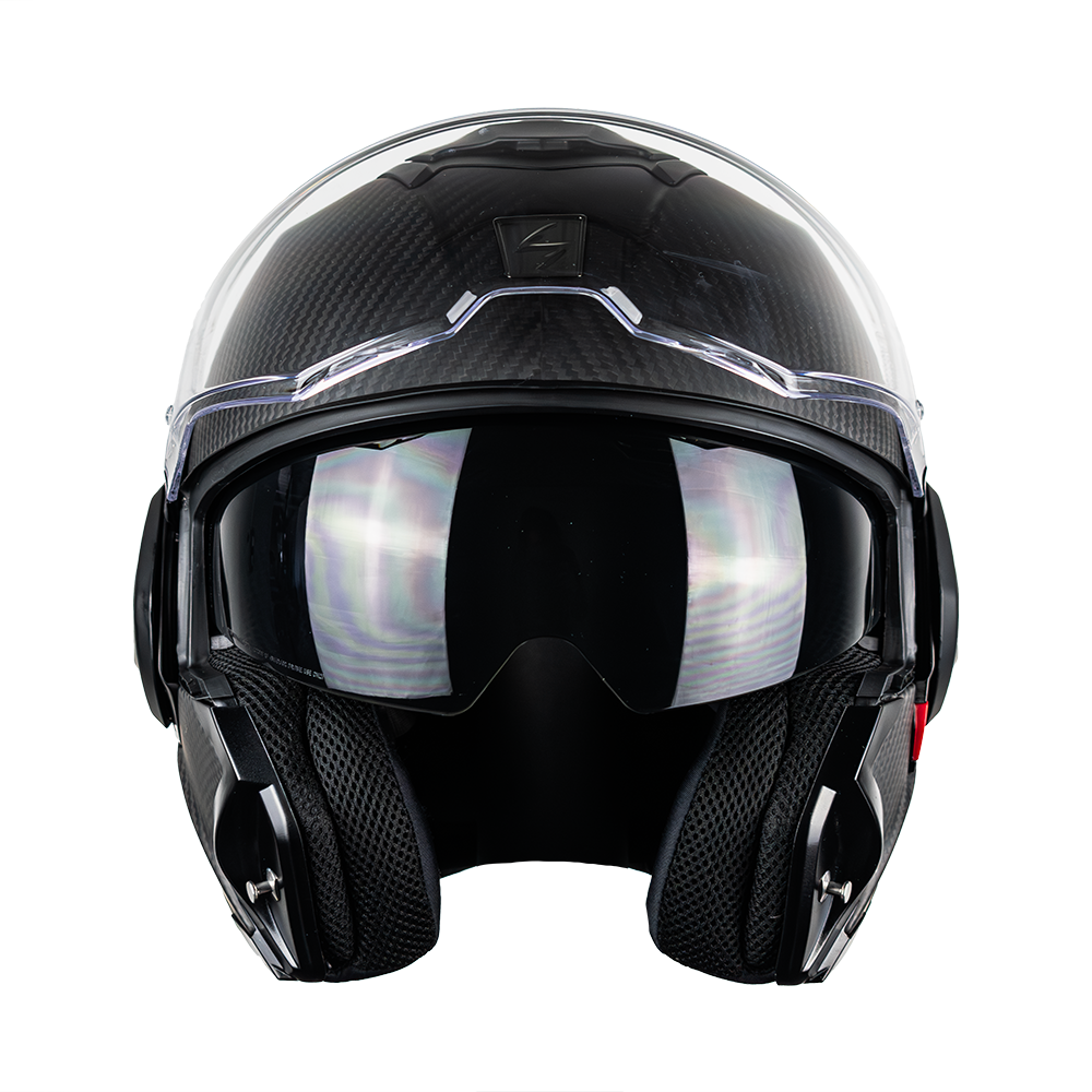CASCO SCORPION EXO-TECH EVO CARBON SOLID MATT BLACK SKU: 118-261-10-0#