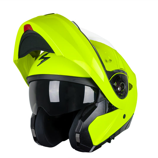 CASCO SCORPION EXO-930 EVO SOLID NEON YELLOW SKU: 194-100-50-0#