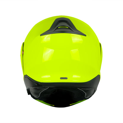 CASCO SCORPION EXO-930 EVO SOLID NEON YELLOW SKU: 194-100-50-0#