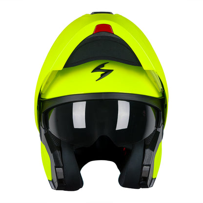 CASCO SCORPION EXO-930 EVO SOLID NEON YELLOW SKU: 194-100-50-0#