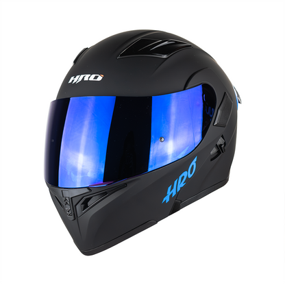 CASCO HRO 3400 EVO SOLID NEGRO/AZUL SKU:H3400EVSONGAZA-#