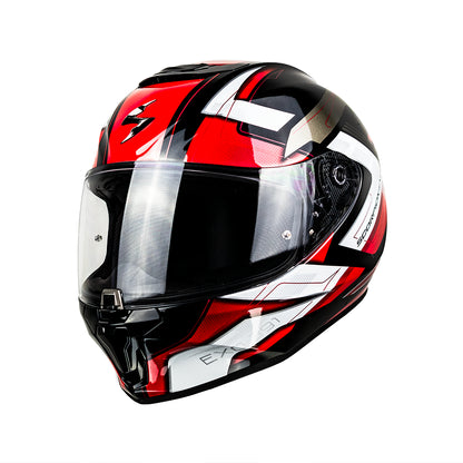 CASCO EXO-391 FULL FACE CAPTOR BLACK-RED SKU:139-469-24-0#
