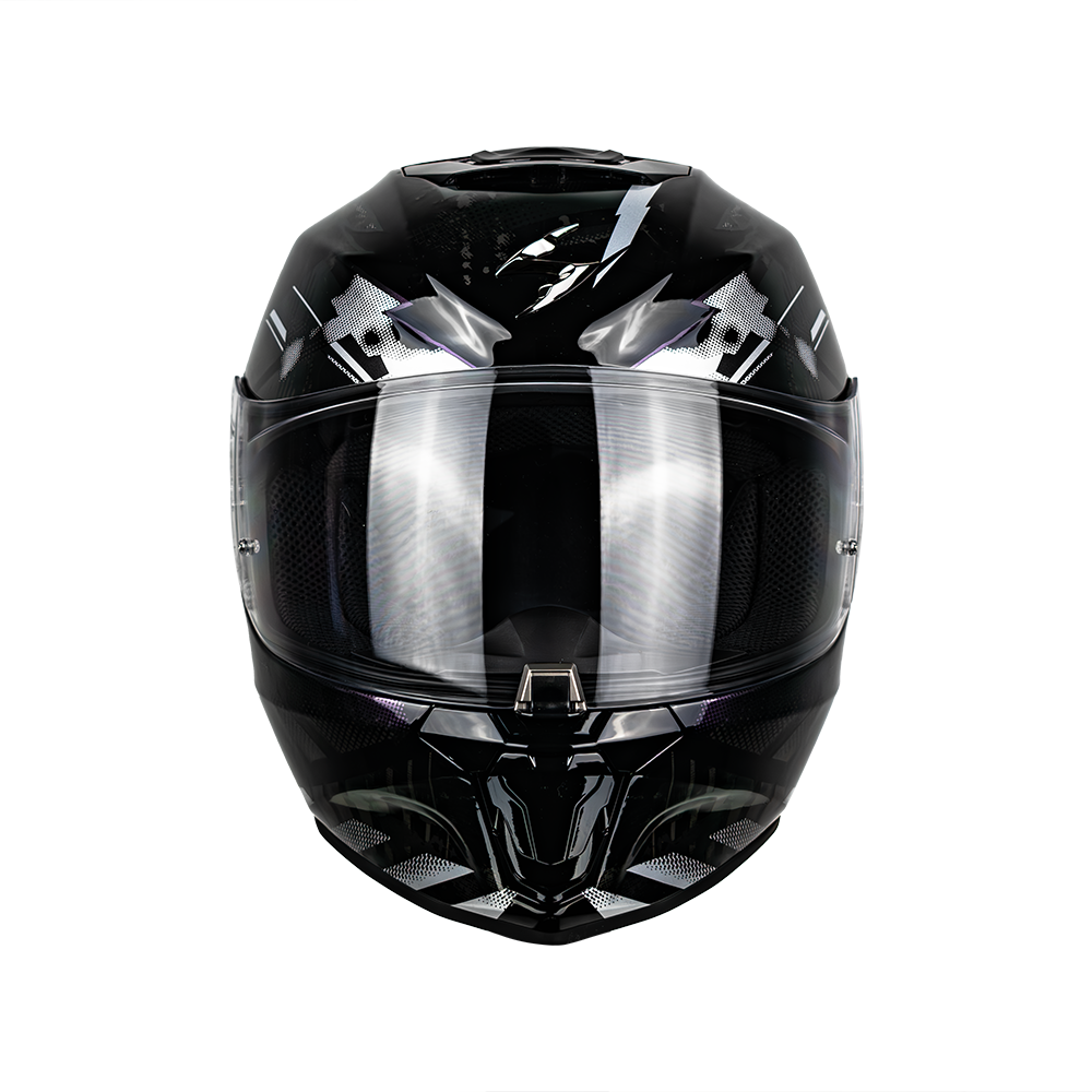 CASCO EXO-391 FULL FACE CLUTTER BLACK SKU:139-480-38-0#