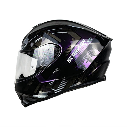 CASCO EXO-391 FULL FACE CLUTTER BLACK SKU:139-480-38-0#