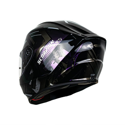 CASCO EXO-391 FULL FACE CLUTTER BLACK SKU:139-480-38-0#