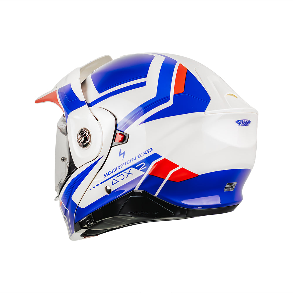 CASCO ADX-2 SYSTEM LEWIS WHITE- BLUE-RED SKU: 89-504-236-0#