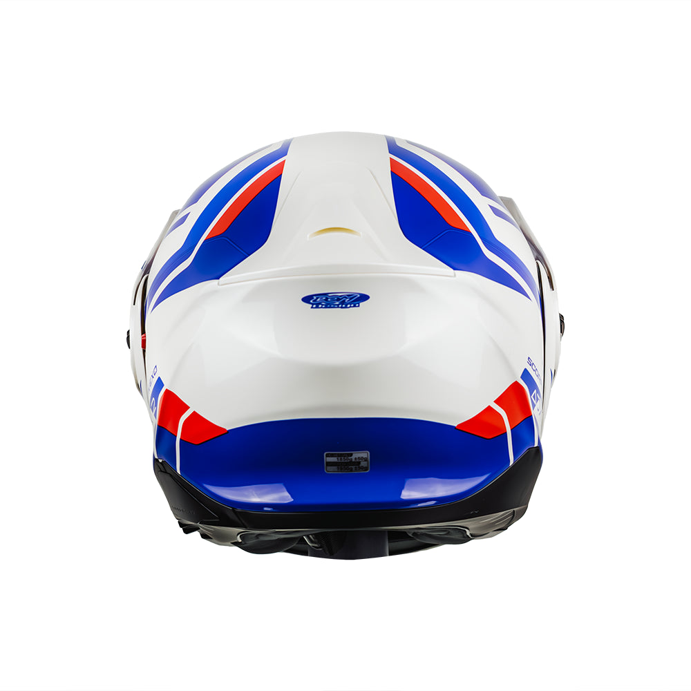 CASCO ADX-2 SYSTEM LEWIS WHITE- BLUE-RED SKU: 89-504-236-0#