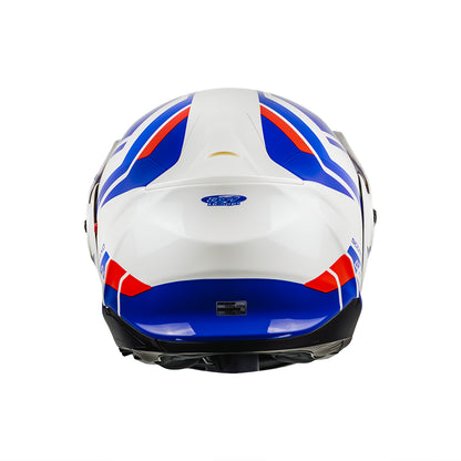 CASCO ADX-2 SYSTEM LEWIS WHITE- BLUE-RED SKU: 89-504-236-0#
