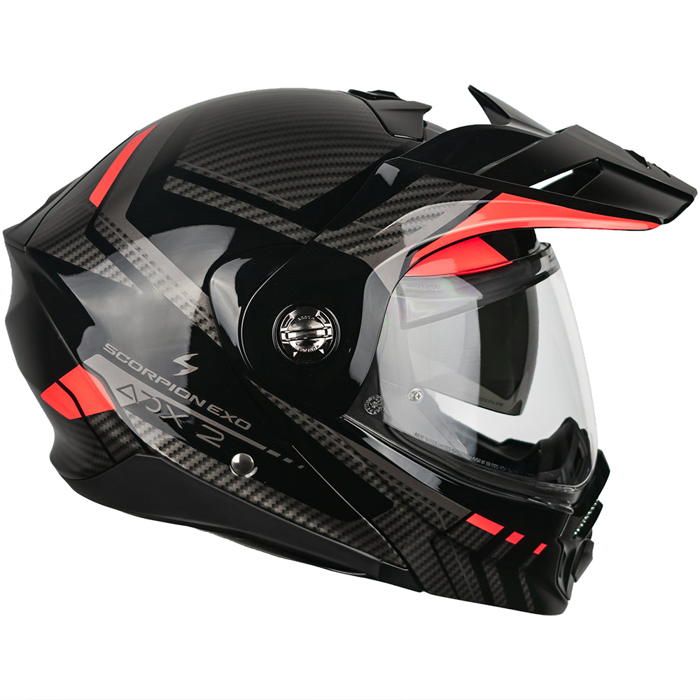 CASCO SCORPION EXO ADX-2 LEWIS BLACK - RED SKU: 89-504-24-0#