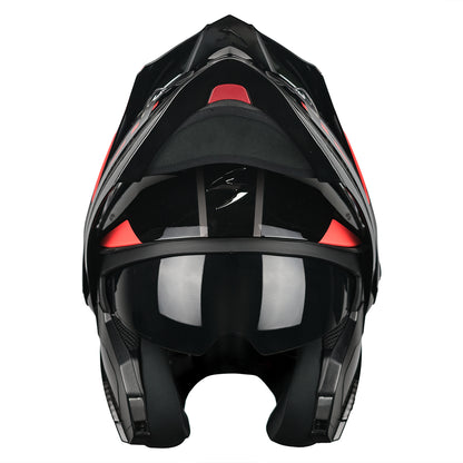 CASCO SCORPION EXO ADX-2 LEWIS BLACK - RED SKU: 89-504-24-0#