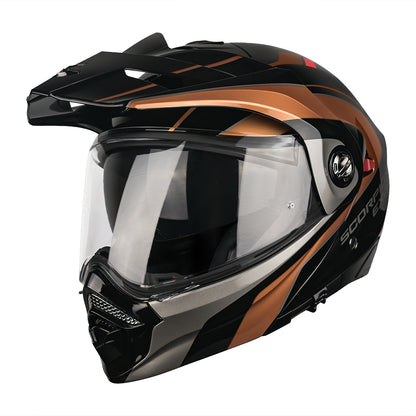 CASCO SCORPION ADX-2 KAMPS BLACK - COPPER SKU: 89-523-354-0#