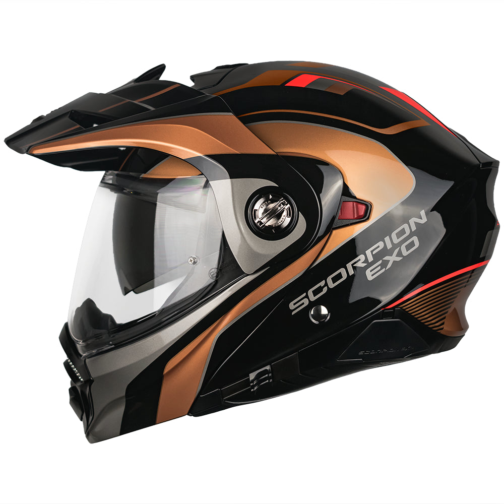 CASCO SCORPION ADX-2 KAMPS BLACK - COPPER SKU: 89-523-354-0#